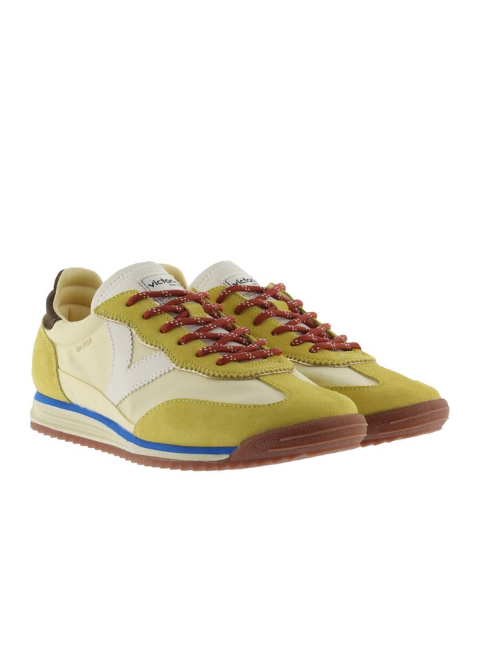 ZAPATILLAS DE MUJER VICTORIA SATURNO NYLON & SERRAJE 1158110 AMARILLO