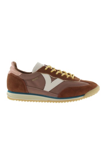 ZAPATILLAS PARA MUJER VICTORIA SATURNO NYLON & SERRAJE 1158110 MARRÓN