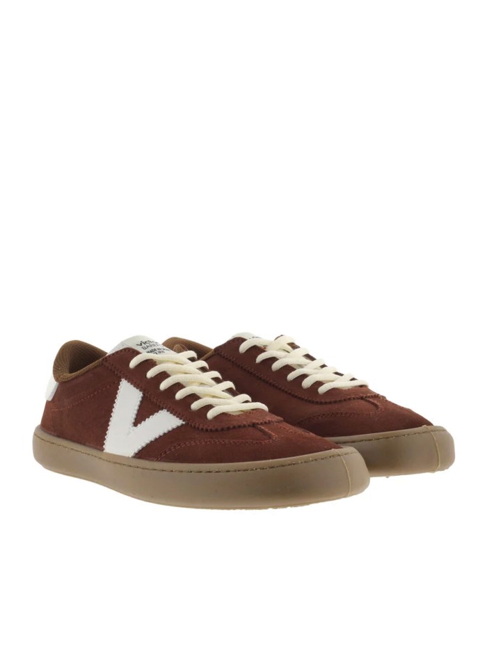 ZAPATILLA BAREFOOT UNISEX EN PIEL DE SERRAJE VICTORIA OLMO 1186103 TIERRA