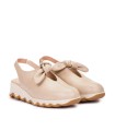 ZAPATO DESTALONADO DE CUÑA PARA MUJER WONDERS Simon 02 C-7602 SAUVAGE BEIG