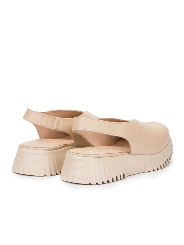ZAPATO DESTALONADO LIGERO DE MUJER WONDERS FLEXFLY 11 A-4411 Beige