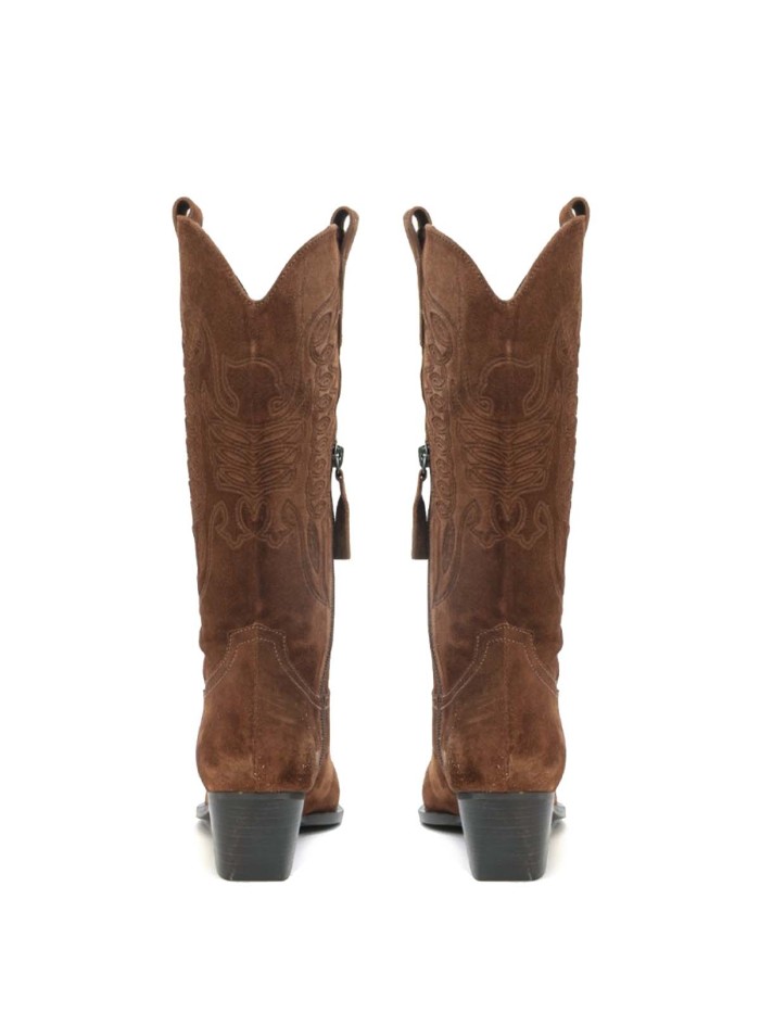 VIENTY BETH 12972 SUEDE MARRÓN