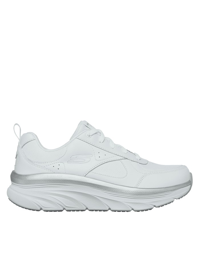 Skechers Relaxed Fit: D'Lux Walker - Timeless Path 149312 BLANCO