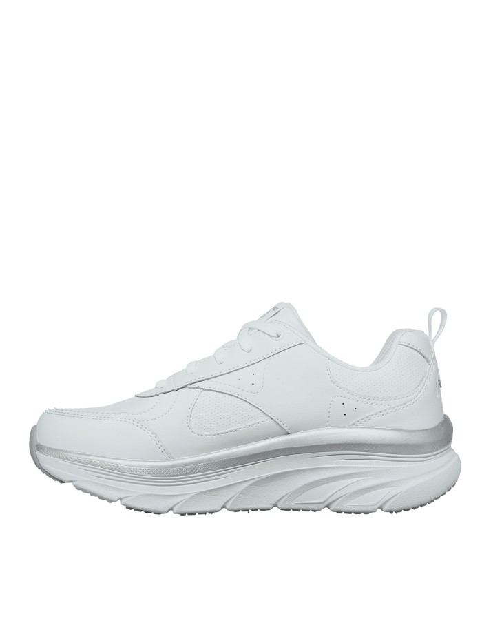 Skechers Relaxed Fit: D'Lux Walker - Timeless Path 149312 BLANCO