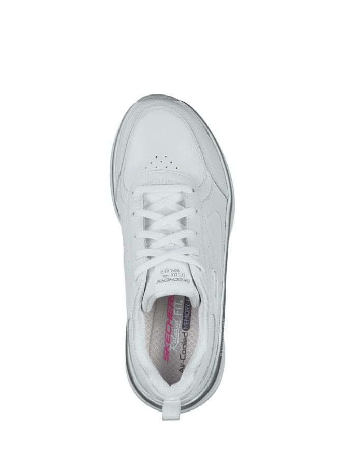 Skechers Relaxed Fit: D'Lux Walker - Timeless Path 149312 BLANCO