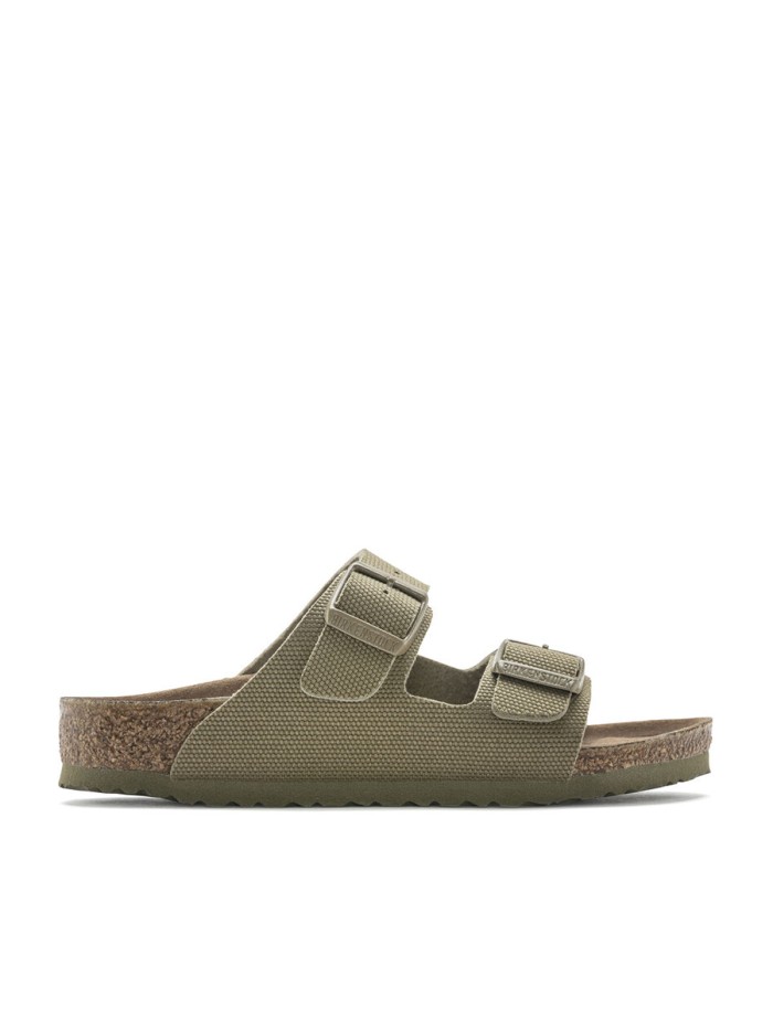 BIRKENSTOCK ARIZONA TEX CANVAS KAKI