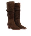 BOTAS MUJER TACÓN ALTO 2573-1133 MARRON