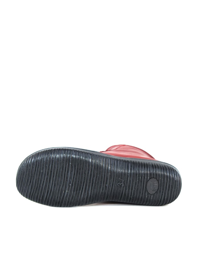 BOTINES MUJER PIEL 6426 BURDEOS