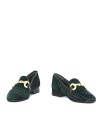 MOCASINES MUJER VELVET KAKI