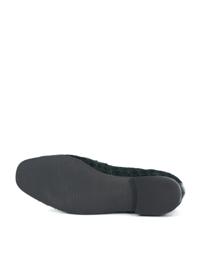 MOCASINES MUJER VELVET KAKI