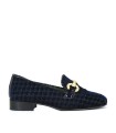 MOCASINES MUJER VELVET MARINO