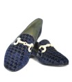 MOCASINES MUJER VELVET MARINO