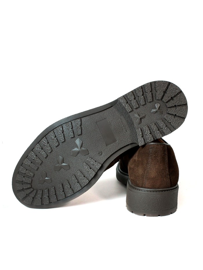 MOCASINES DE SERRAJE CON ANTIFAZ PARA CABALLERO APLAUSO 83650 MOKA