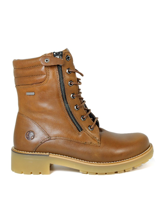 BOTINES DE MUJER EN PIEL CON CORDONES CORONEL TAPIOCCA C-1306-13 CUERO