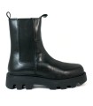BOTINES DE PIEL CHELSEA PARA MUJER HOSIS NAR6650 NEGRO