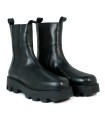 BOTINES DE PIEL CHELSEA PARA MUJER HOSIS NAR6650 NEGRO