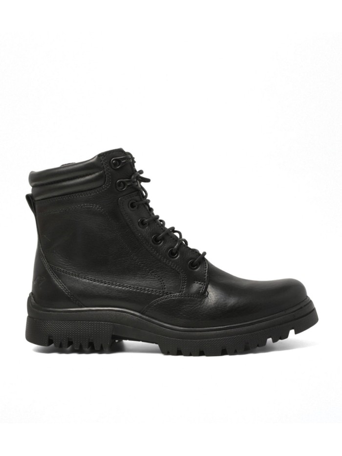 BOTA NEGRA CORDONES DE HOMBRE KANGAROOS 508-11 NEGRO