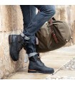 BOTA CORDONES CON FORRO GORE TEX PANAMA JACK AMUR GTX URBAN C1 NOBUCK NEGRO