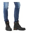 BOTA CORDONES CON FORRO GORE TEX PANAMA JACK AMUR GTX URBAN C1 NOBUCK NEGRO