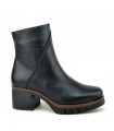 BOTINES DE TACÓN EN PIEL PAULA URBAN TEXAS 11-1140 NEGRO