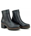 BOTINES DE TACÓN EN PIEL PAULA URBAN TEXAS 11-1140 NEGRO