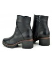 BOTINES DE TACÓN EN PIEL PAULA URBAN TEXAS 11-1140 NEGRO