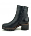 BOTINES DE TACÓN EN PIEL PAULA URBAN TEXAS 11-1140 NEGRO