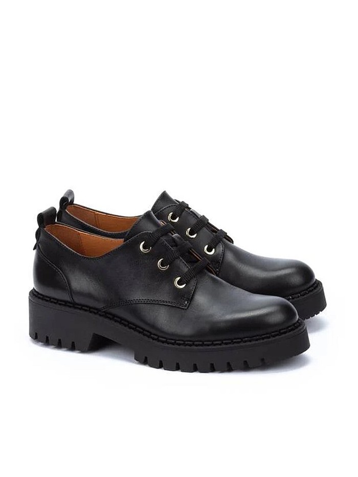 ZAPATOS MUJER SUELA VOLUMEN AVILES NEGRO
