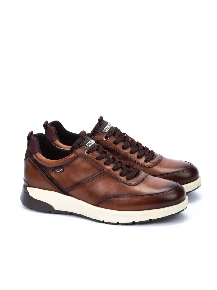 ZAPATILLA DE PIEL CORDOBA M1W-6144C1 CUERO