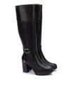BOTAS DE TACÓN DE CAÑA ALTA MUJER PIKOLINOS CONNELLY W7M-9798 NEGRO