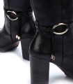 BOTAS DE TACÓN DE CAÑA ALTA MUJER PIKOLINOS CONNELLY W7M-9798 NEGRO
