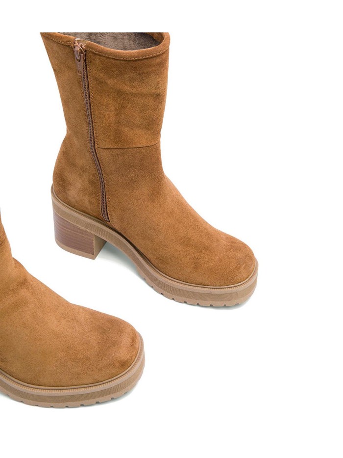 BOTAS DE TACÓN CUERO CON CREMALLERA PORRONET REIKO 4536