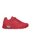 ZAPATILLAS DEPORTIVAS MUJER UNO 2 ROJO