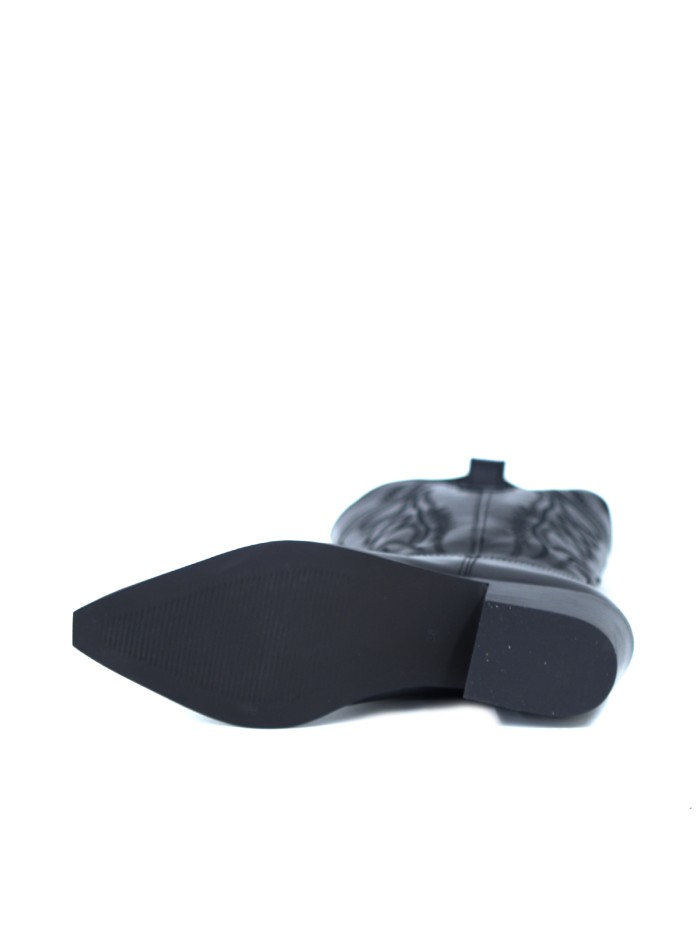 BOTAS COWBOY MUJER LIA NEGRO