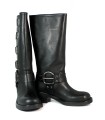 BOTAS DE PIEL CON HEBILLAS PARA MUJER VEXED SELENA NEGRO