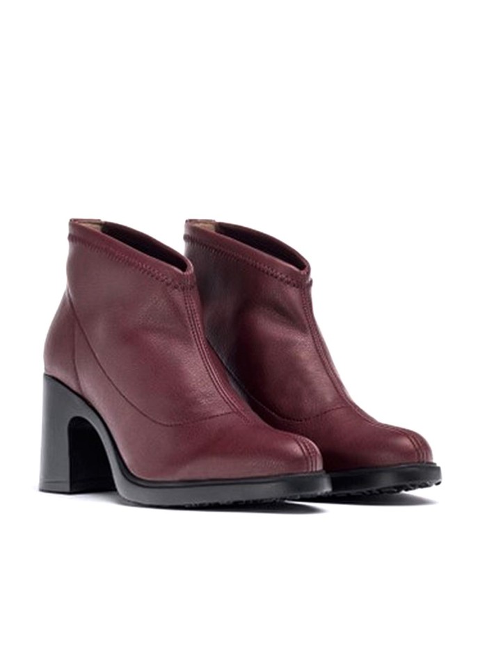 BOTINES TACÓN MUJER M-5504 BURDEOS