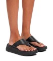 SANDALIAS SLIP ON DE PIEL FITFLOP FW4-090-F-MODE LEATHER NEGRO