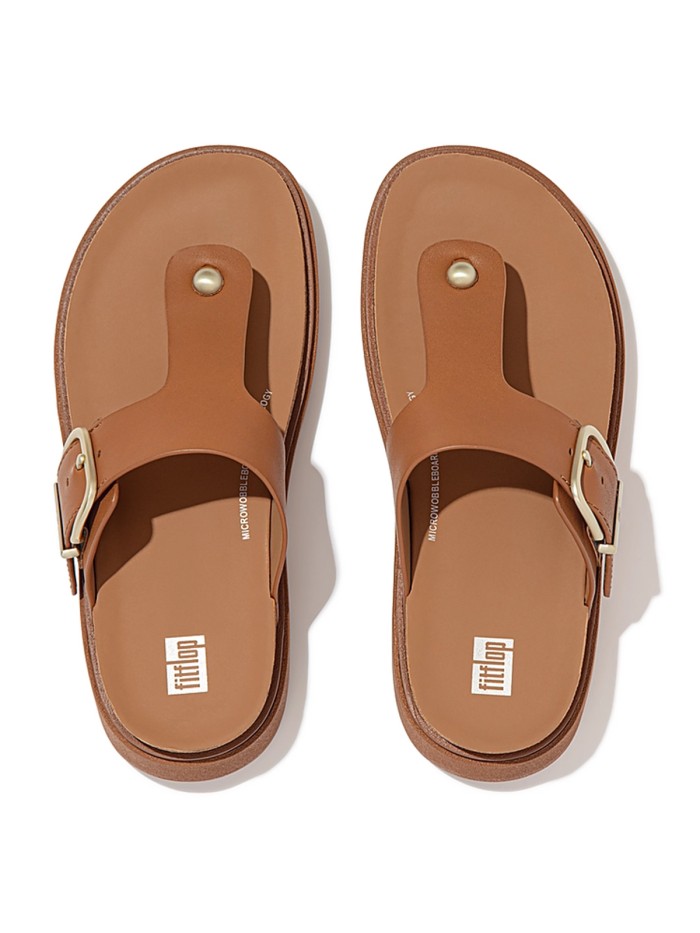 SANDALIAS HEBILLA FITFLOP HE7-592-GEN-FF BUCKLE CAMEL