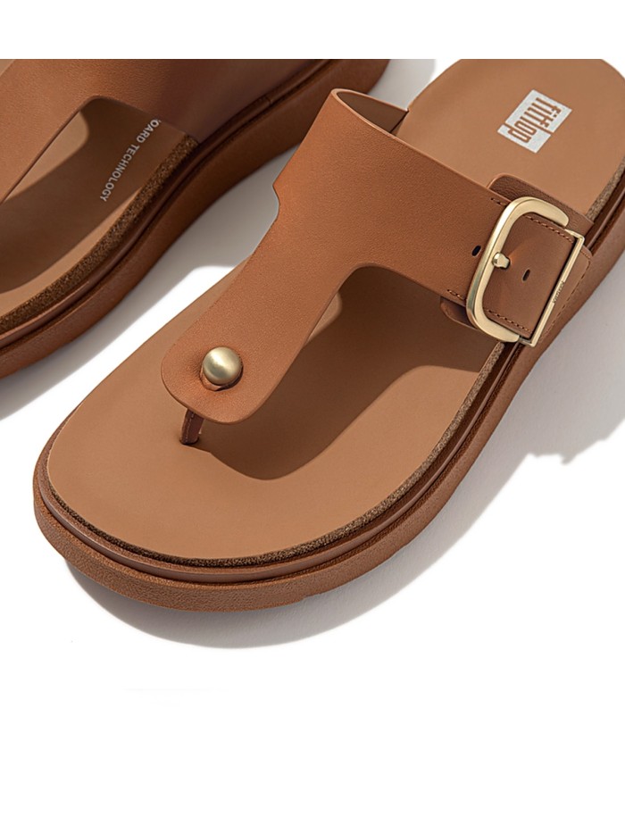 SANDALIAS HEBILLA FITFLOP HE7-592-GEN-FF BUCKLE CAMEL