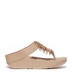 SANDALIAS SLIP ON CON ABALORIOS FITFLOP HQ4-A94 RUMBA BEADED BEIGE