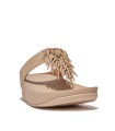 SANDALIAS SLIP ON CON ABALORIOS FITFLOP HQ4-A94 RUMBA BEADED BEIGE