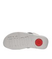 SANDALIAS SLIP ON DE PIEL FITFLOP HN8-011 LULU PADDED-KNOT PLATA