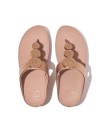 SANDALIAS DE DEDO EN PIEL HJ1-323 HALO BEAD-CIRCLE ROSA