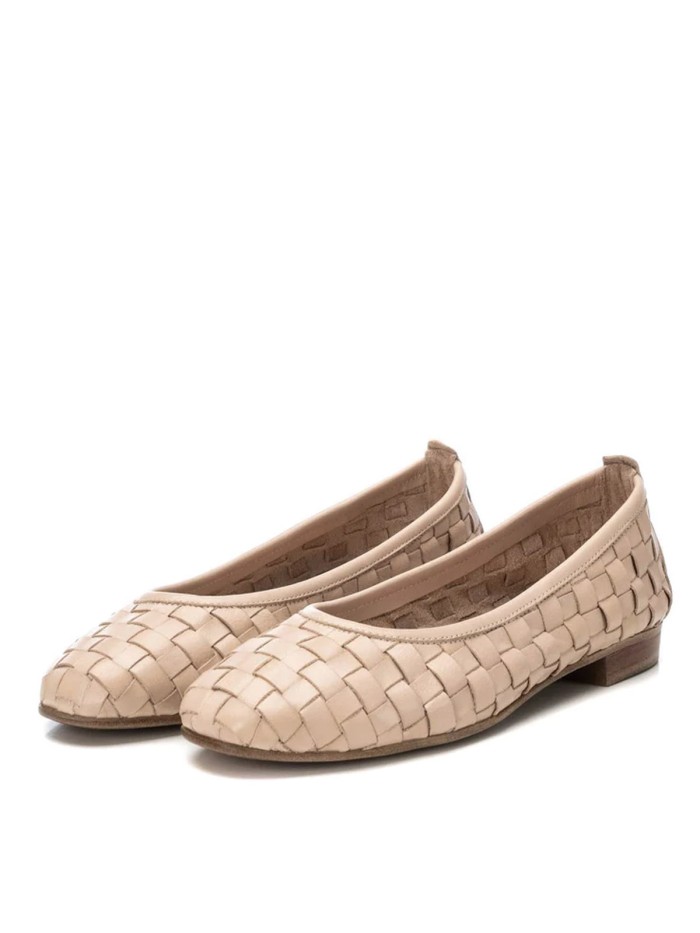 BAILARINA DE MUJER TRENZADA CARMELA 16166201 BEIGE