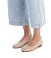 BAILARINA DE MUJER TRENZADA CARMELA 16166201 BEIGE