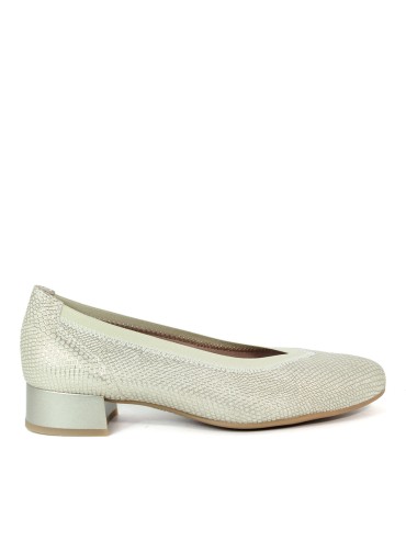 ZAPATO DE SALON CON ELASTICO PITILLOS 5710 ORO