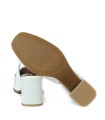 MOCASINES DESTALONADOS DE TACÓN PITILLOS 5795 BEIGE-ROSA