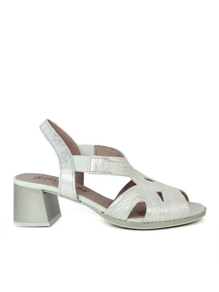 SANDALIAS DE CUÑA CÓMODAS PITILLOS 5690 ORO