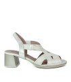 SANDALIAS DE CUÑA CÓMODAS PITILLOS 5690 ORO