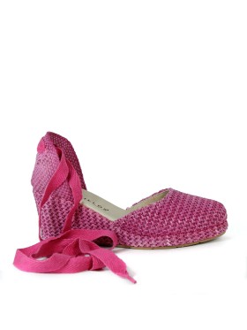 SADNALIAS VALENCIANAS DE CUÑA PITILLOS 5575-R FUXIA